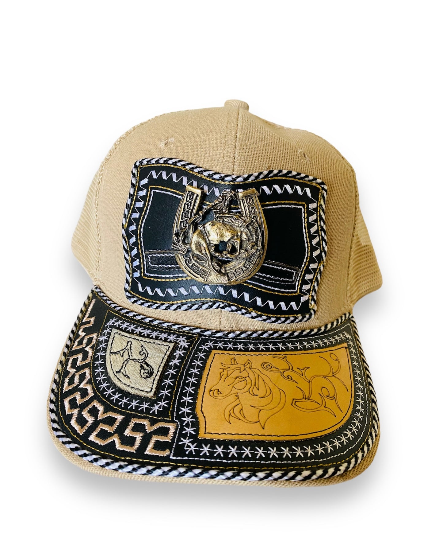 Charreria style cap