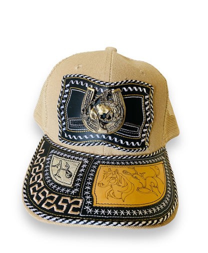 Charreria style cap