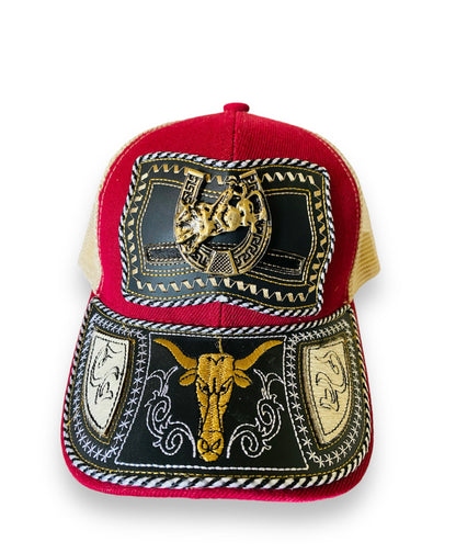 Gorra de estilo charreria