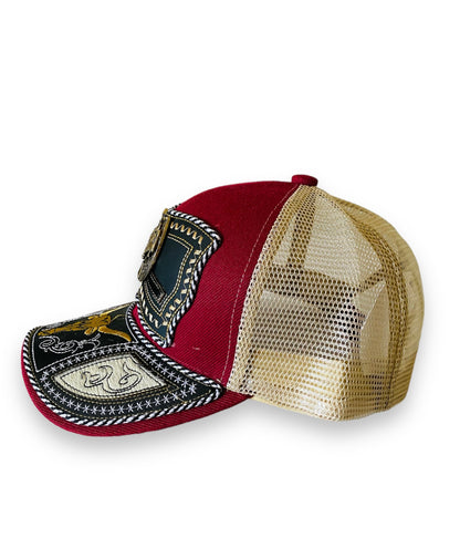 Gorra de estilo charreria