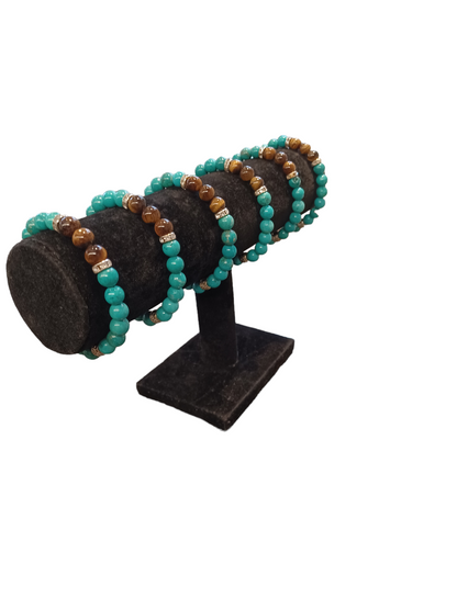 Turquoise and Tiger Eye