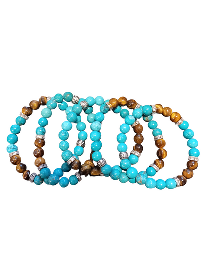 Turquoise and Tiger Eye